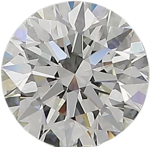 0.91 Carat H VVS2 Round Natural Diamond