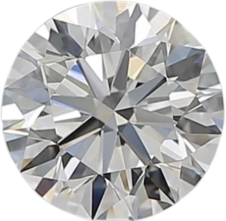 0.92 Carat F IF Round Natural Diamond