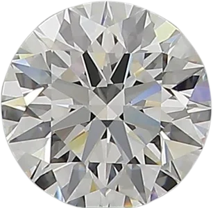 0.93 Carat E VVS2 Round Natural Diamond