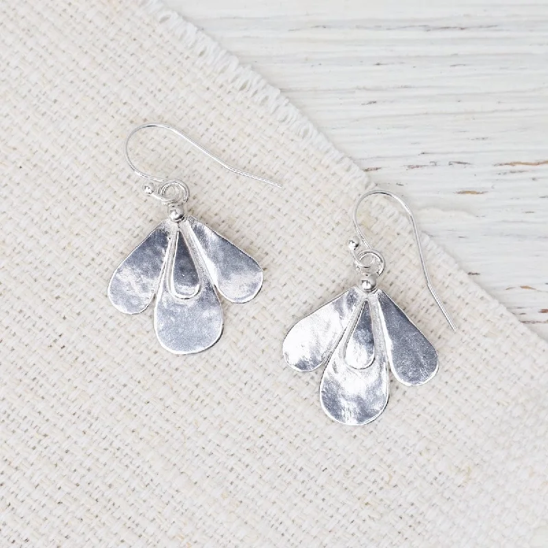 Fan Leaf Earrings