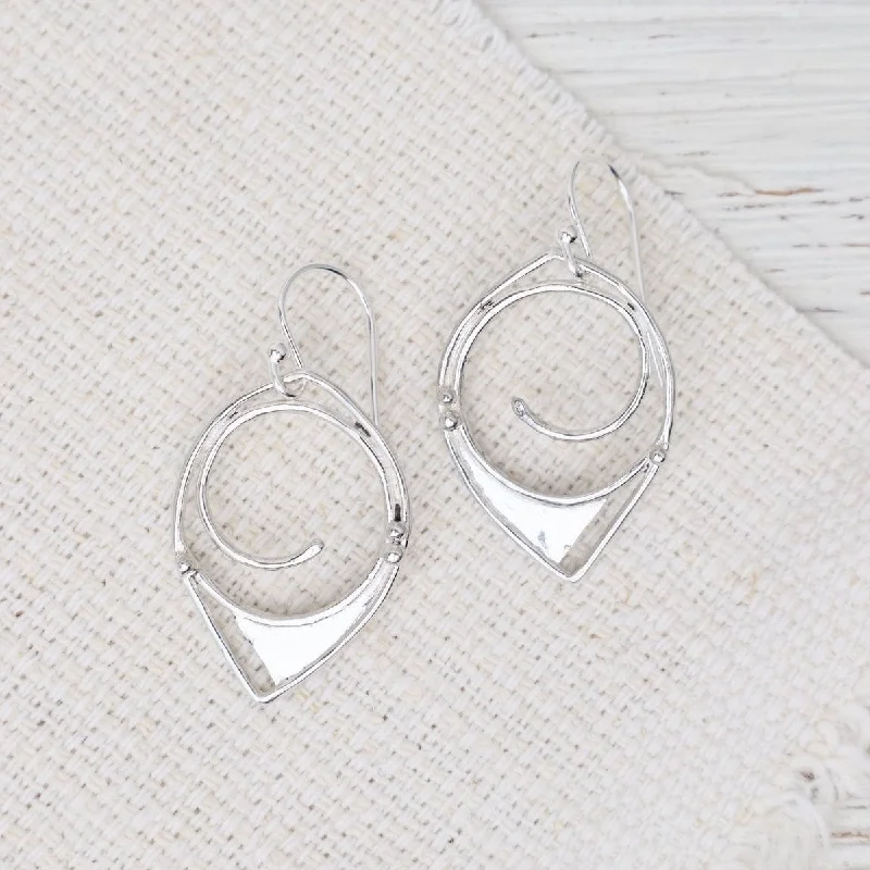 Petite French Horn Earrings