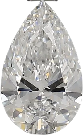 1.01 Carat D VVS1 Pear Lab Diamond