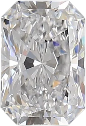 1.02 Carat D VVS1 Radiant Lab Diamond