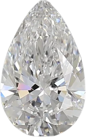 1.03 Carat D VVS1 Pear Lab Diamond