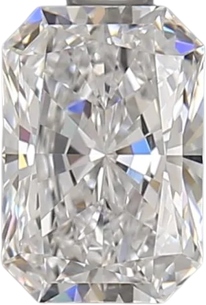 1.04 Carat D IF Radiant Lab Diamond