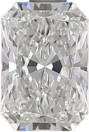 1.04 Carat D VVS1 Radiant Lab Diamond