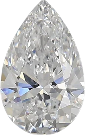 1.05 Carat D VVS2 Pear Lab Diamond