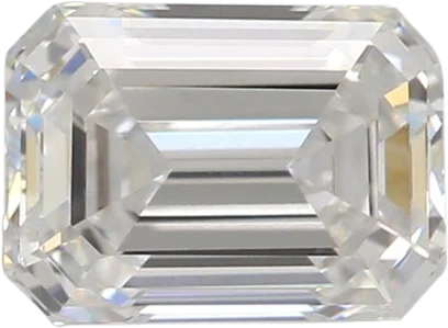 1.06 Carat F VVS2 Emerald Lab Diamond