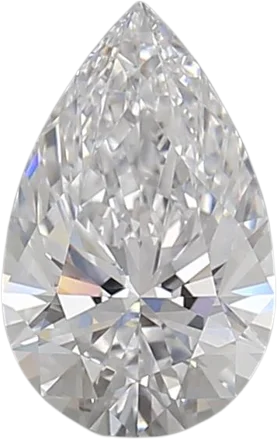 1.07 Carat D VVS1 Pear Lab Diamond