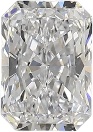 1.08 Carat D VVS1 Radiant Lab Diamond