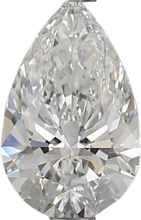 1.09 Carat E VVS2 Pear Lab Diamond