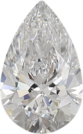 1.13 Carat D VVS1 Pear Lab Diamond