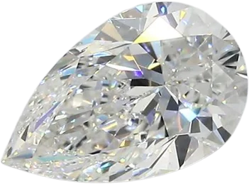 1.2 Carat F VS2 Pear Natural Diamond