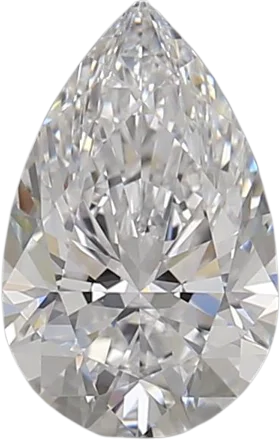 1.3 Carat D VVS2 Pear Lab Diamond