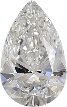 1.31 Carat E VVS2 Pear Lab Diamond