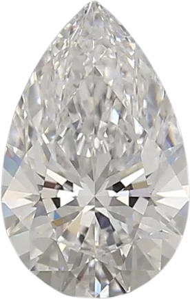 1.34 Carat E VVS1 Pear Lab Diamond