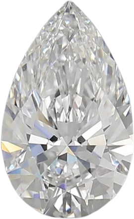 1.36 Carat D VVS2 Pear Lab Diamond