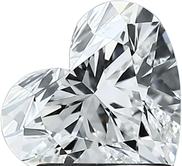 1.5 Carat E VS2 Heart Lab Diamond