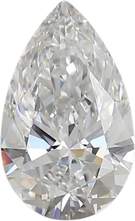 1.5 Carat D VVS1 Pear Lab Diamond