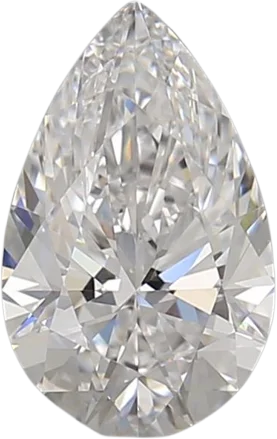 1.51 Carat D VVS1 Pear Lab Diamond