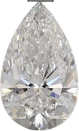 1.51 Carat E VVS1 Pear Lab Diamond