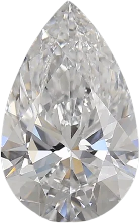 1.53 Carat D VVS1 Pear Lab Diamond