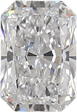 1.54 Carat D VVS2 Radiant Lab Diamond