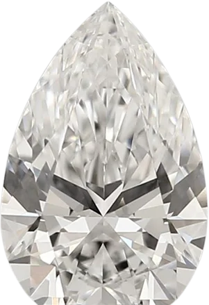 1.56 Carat D vvs1 Pear Lab Diamond