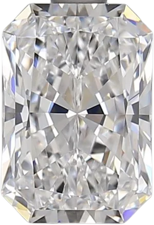 1.56 Carat D VVS2 Radiant Lab Diamond