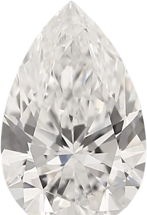 1.65 Carat D vvs2 Pear Lab Diamond