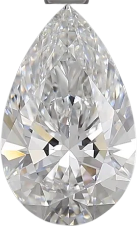 1.7 Carat D VVS2 Pear Lab Diamond