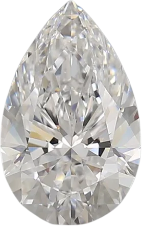 1.71 Carat D VVS2 Pear Lab Diamond