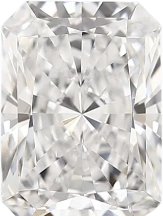 1.71 Carat D vvs2 Radiant Lab Diamond