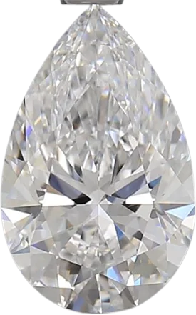 1.72 Carat D VVS2 Pear Lab Diamond