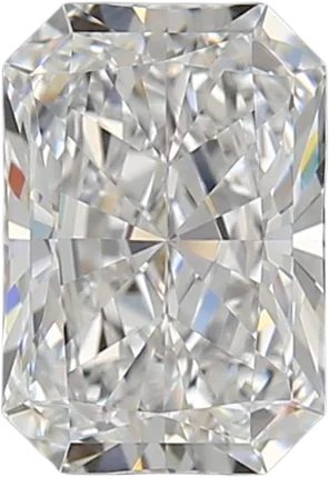 1.72 Carat D VVS1 Radiant Lab Diamond