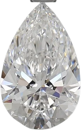 1.73 Carat D VVS1 Pear Lab Diamond