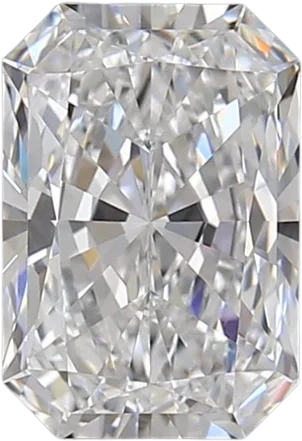 1.77 Carat D VVS1 Radiant Lab Diamond