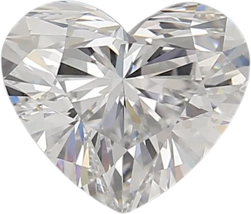 1.82 Carat D VVS2 Heart Lab Diamond