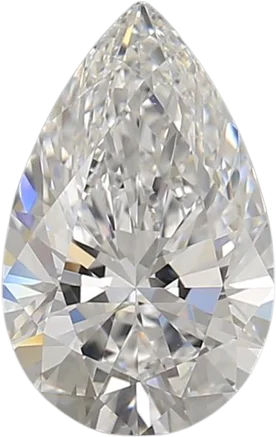 1.84 Carat E VVS2 Pear Lab Diamond