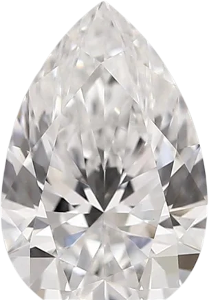 1.9 Carat D vs1 Pear Lab Diamond