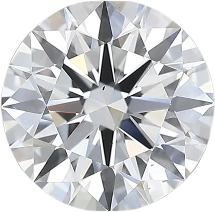 1.93 Carat D SI1 Round Lab Diamond