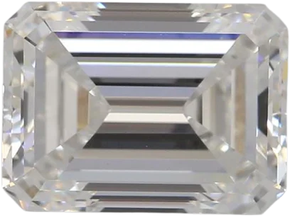 2 Carat F VVS2 Emerald Lab Diamond