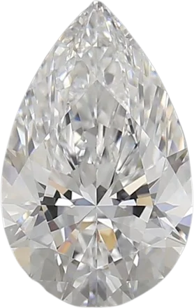 2 Carat D VVS2 Pear Lab Diamond