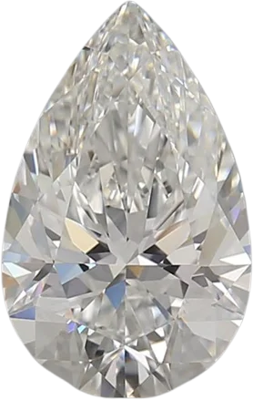 2 Carat E VVS1 Pear Lab Diamond