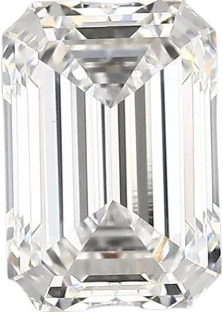 2.02 Carat D vvs2 Emerald Lab Diamond