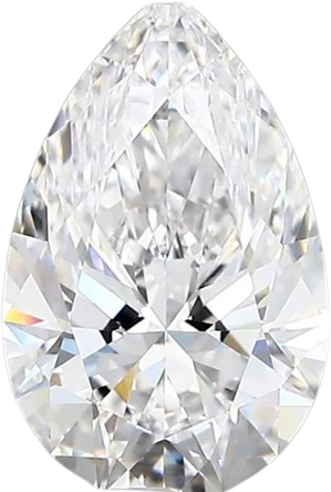 2.02 Carat D vvs2 Pear Lab Diamond