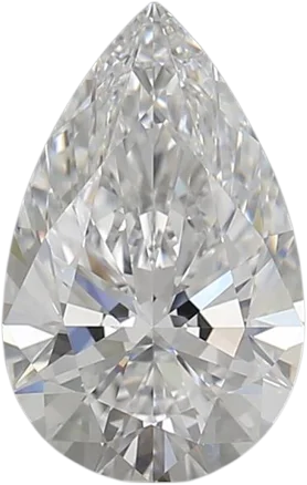 2.02 Carat D VVS2 Pear Lab Diamond