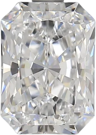 2.02 Carat D VVS1 Radiant Lab Diamond