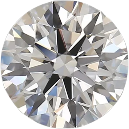 2.02 Carat D VVS2 Round Lab Diamond