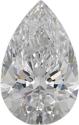 2.03 Carat D VVS1 Pear Lab Diamond